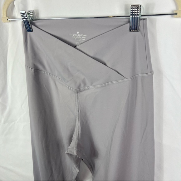 Women’s Grey Flare Legging Pants - Picture 3 of 7